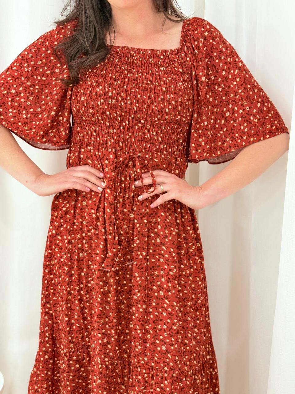 Vestido Lastec Manga Flair