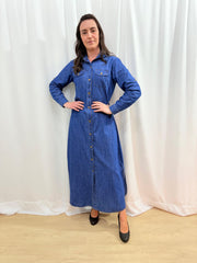 VESTIDO JEANS LONGO