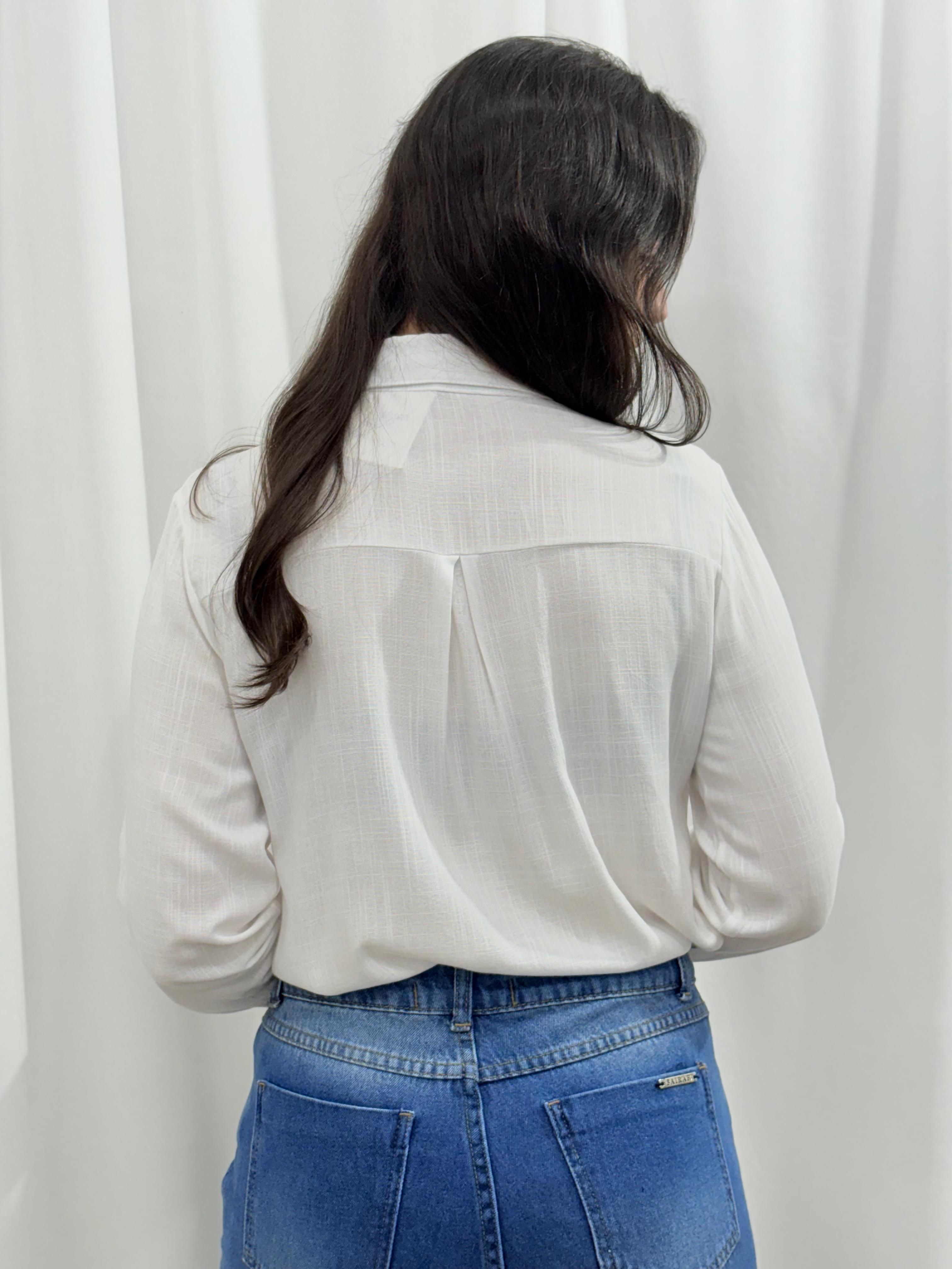 Camisa Celine Linho